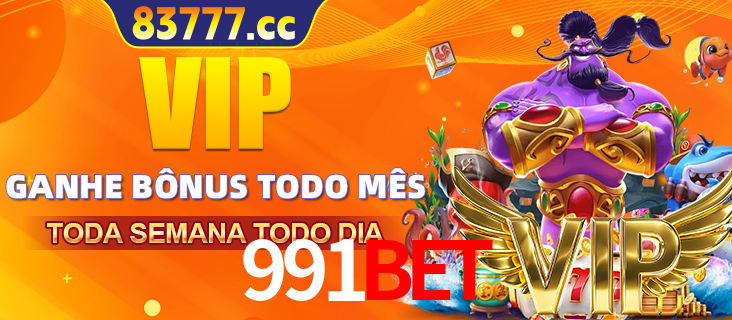 Banner promocional do 991bet oferecendo 100% de recompensas adicionais contínuas para quem fizer o login diário (Daily sign-in), com um mascote de coelho.