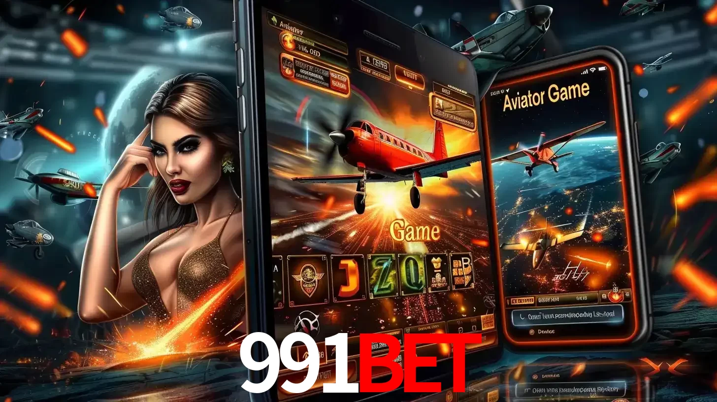 Mulher estilosa cercada por telas que exibem a jogabilidade do Aviator, capturando a intensidade e a estratégia deste popular crash game oferecido pelo 991bet.